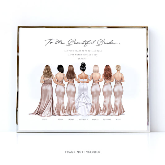 Gift For The Bride From Bridesmaids