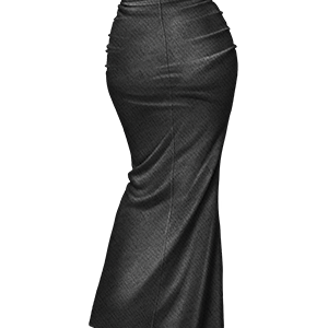 wor018 black skirt