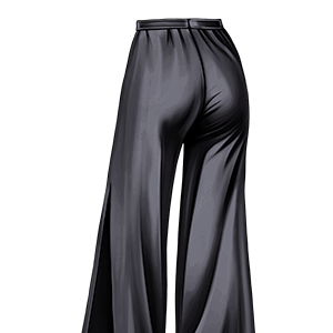 wor018 black wide leg