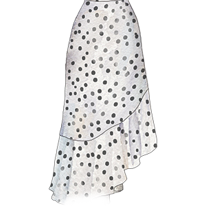 wor018 dot skirt