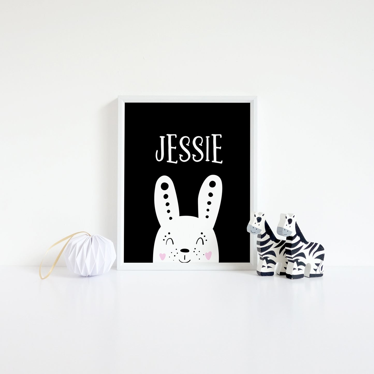 Bunny Rabbit Kids Wall Art