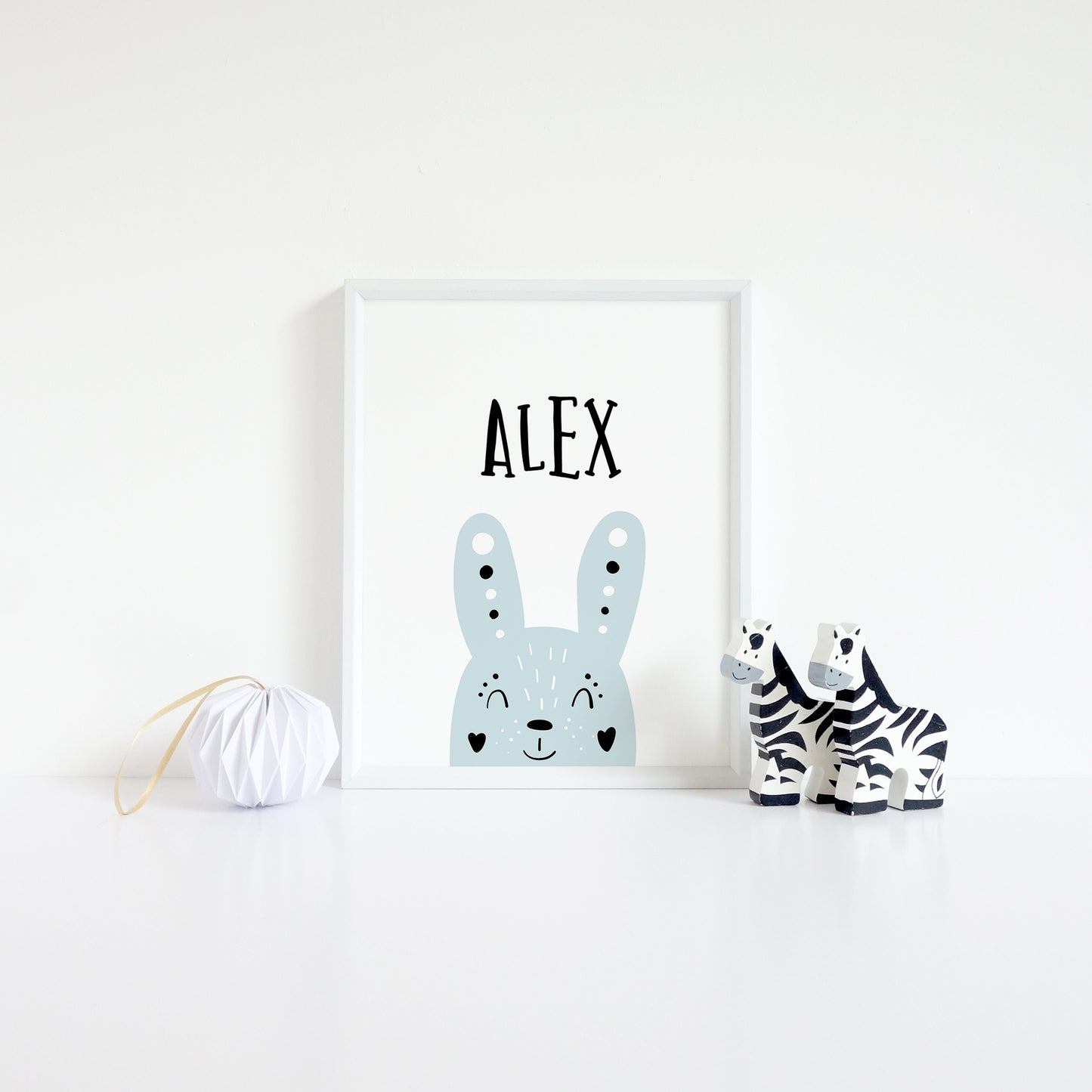 Bunny Rabbit Kids Wall Art