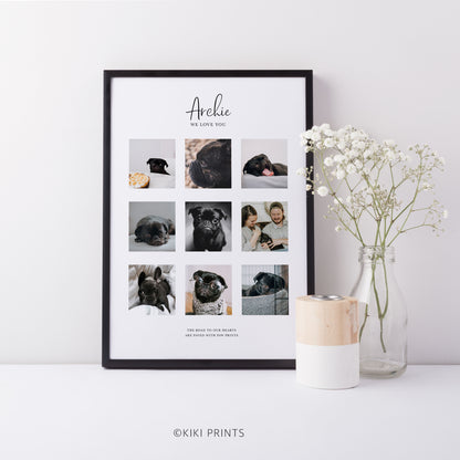 Cherished memories pet print