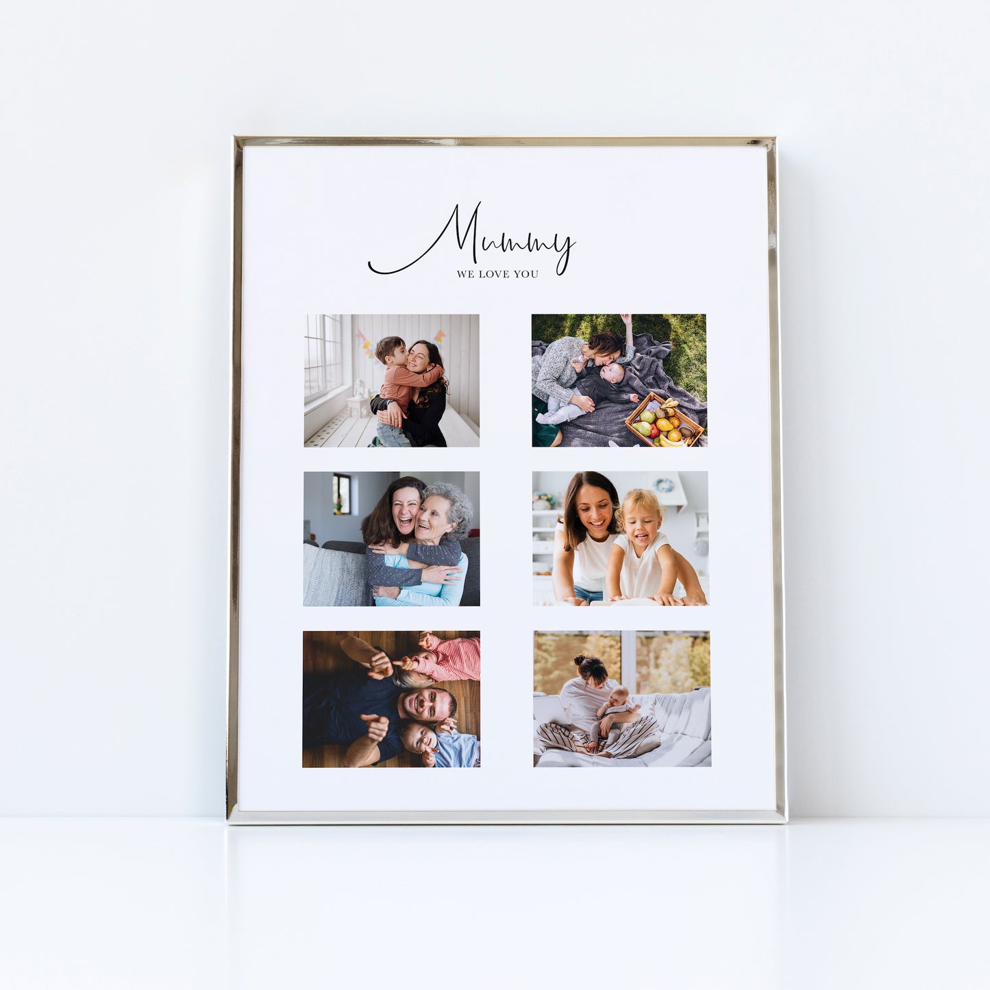 Collage - gift ideas for mum