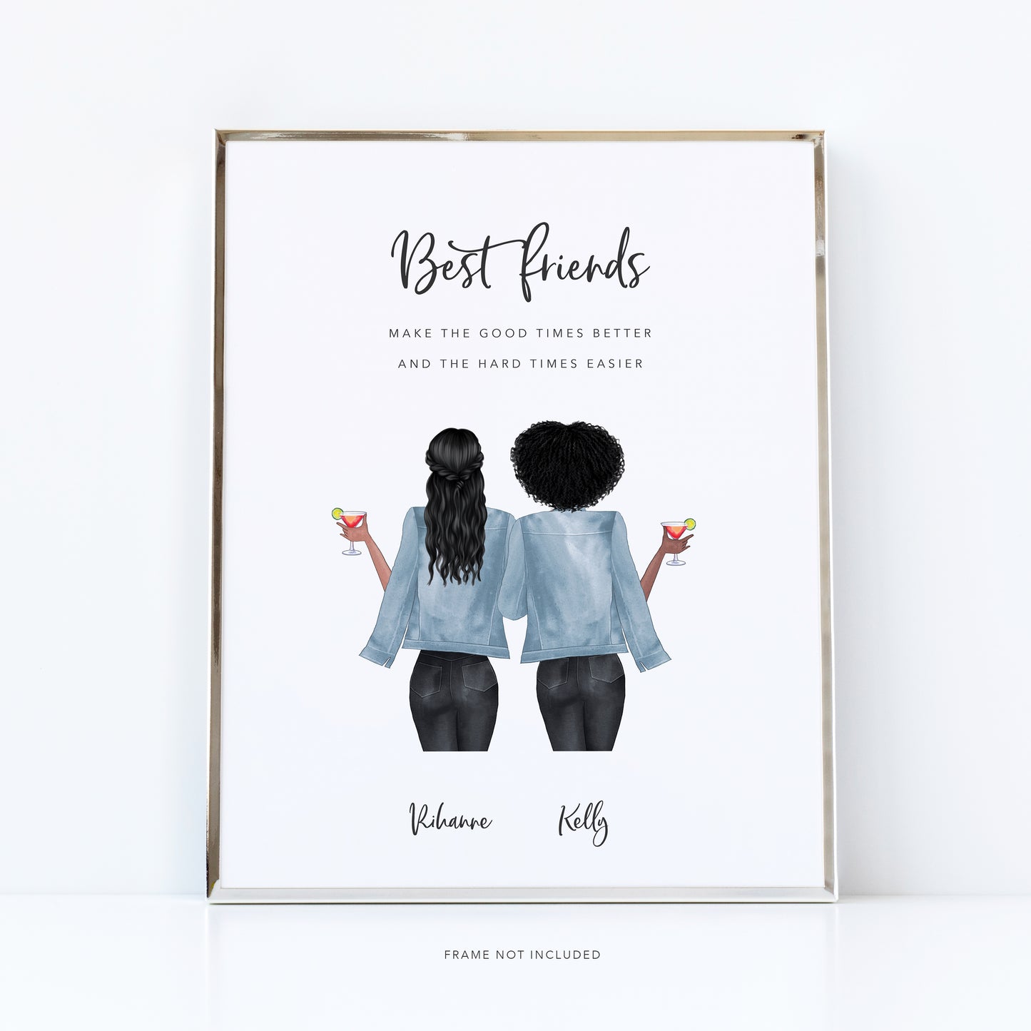 Forever friendship print | group gifts for friends