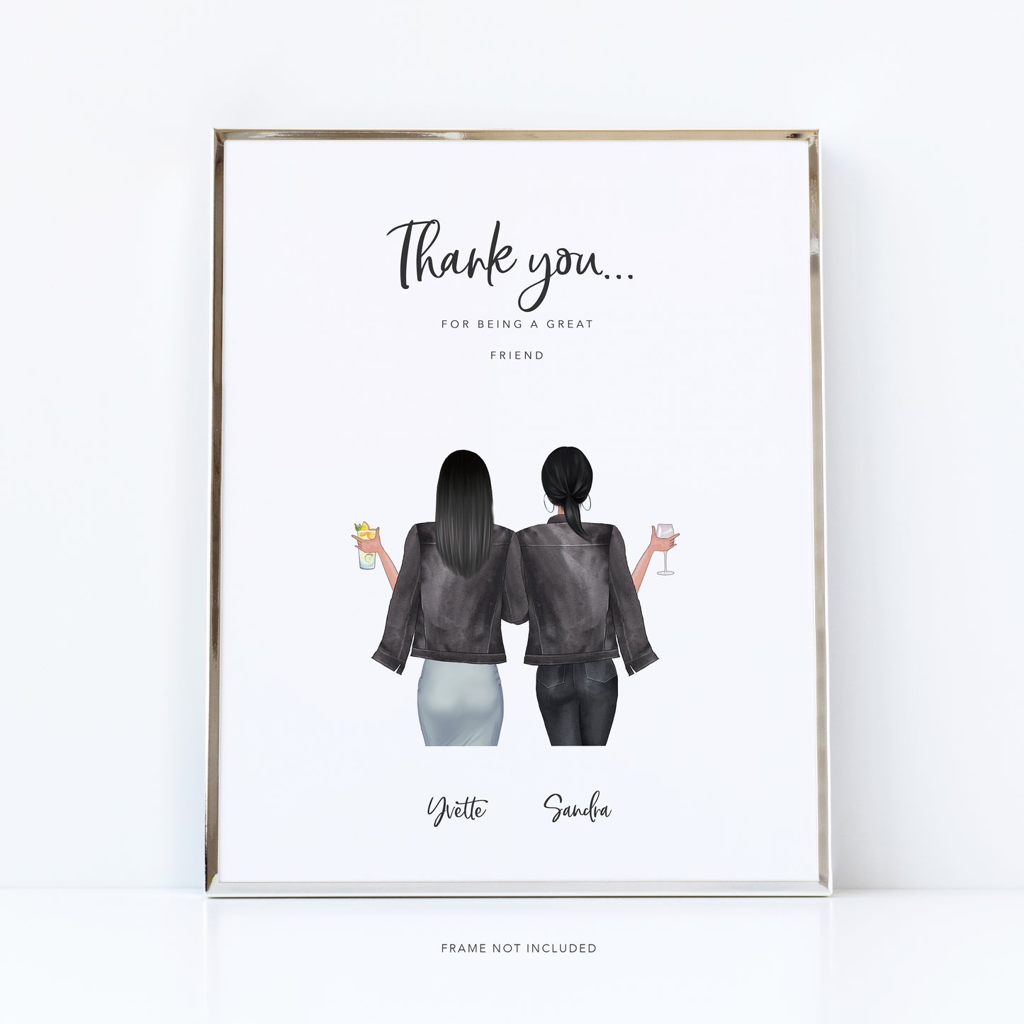 Forever friendship print | group gifts for friends