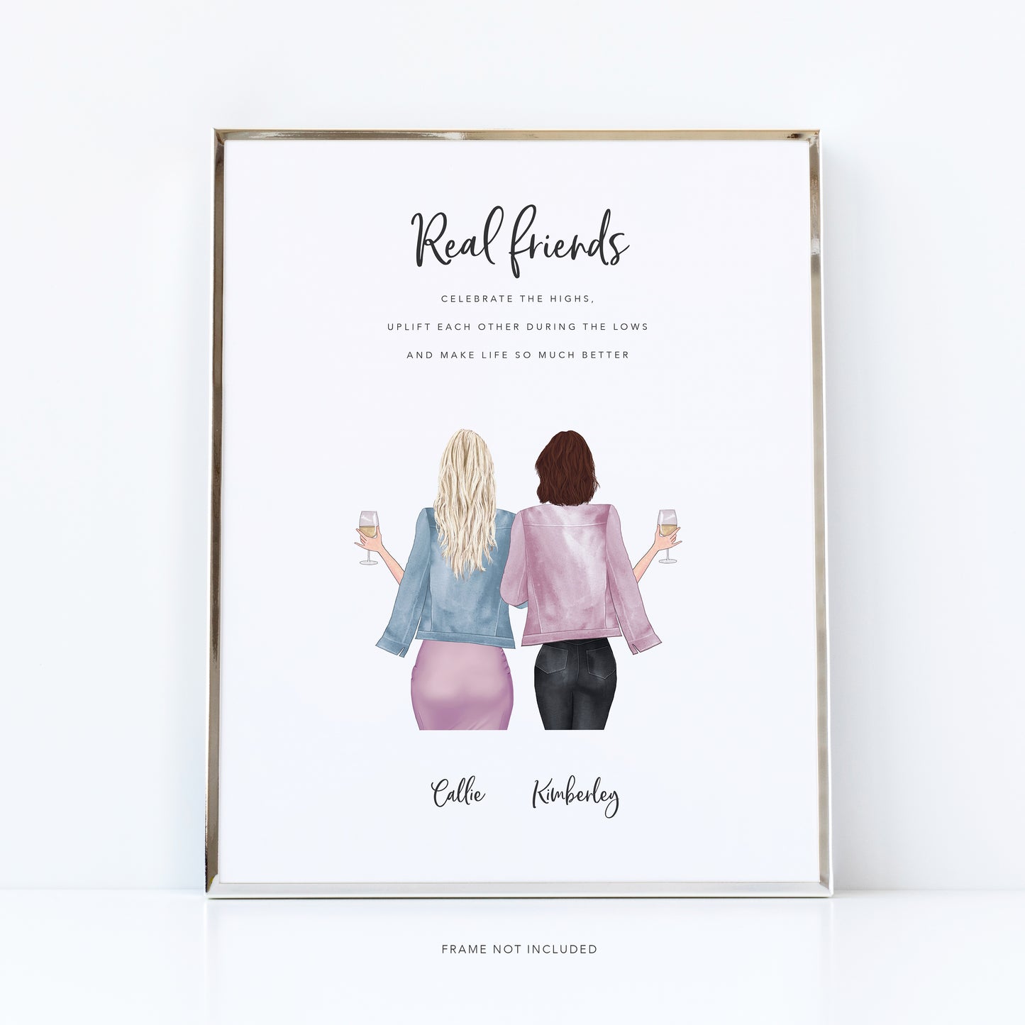 Funny best friend print