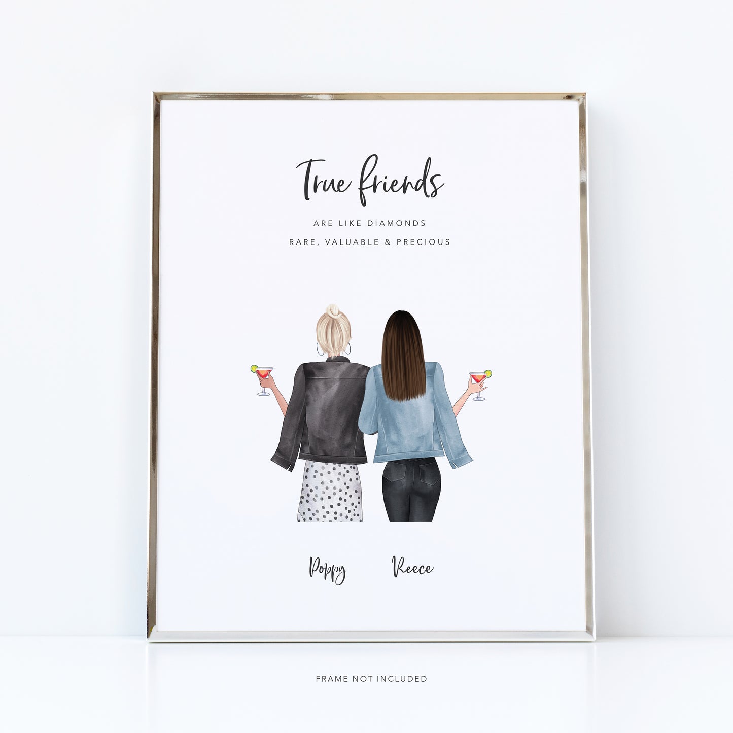 Funny best friend print