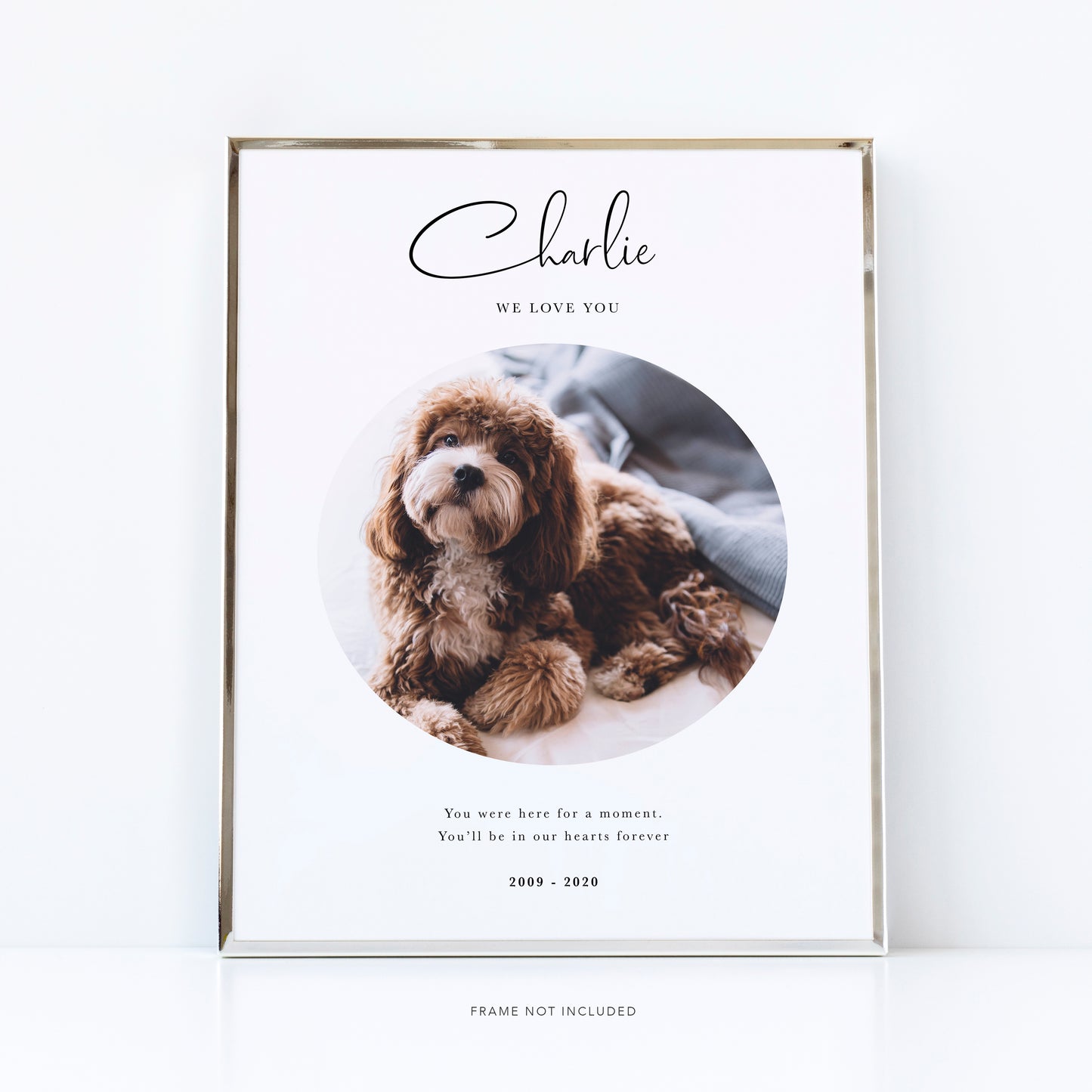 Dog photo gift