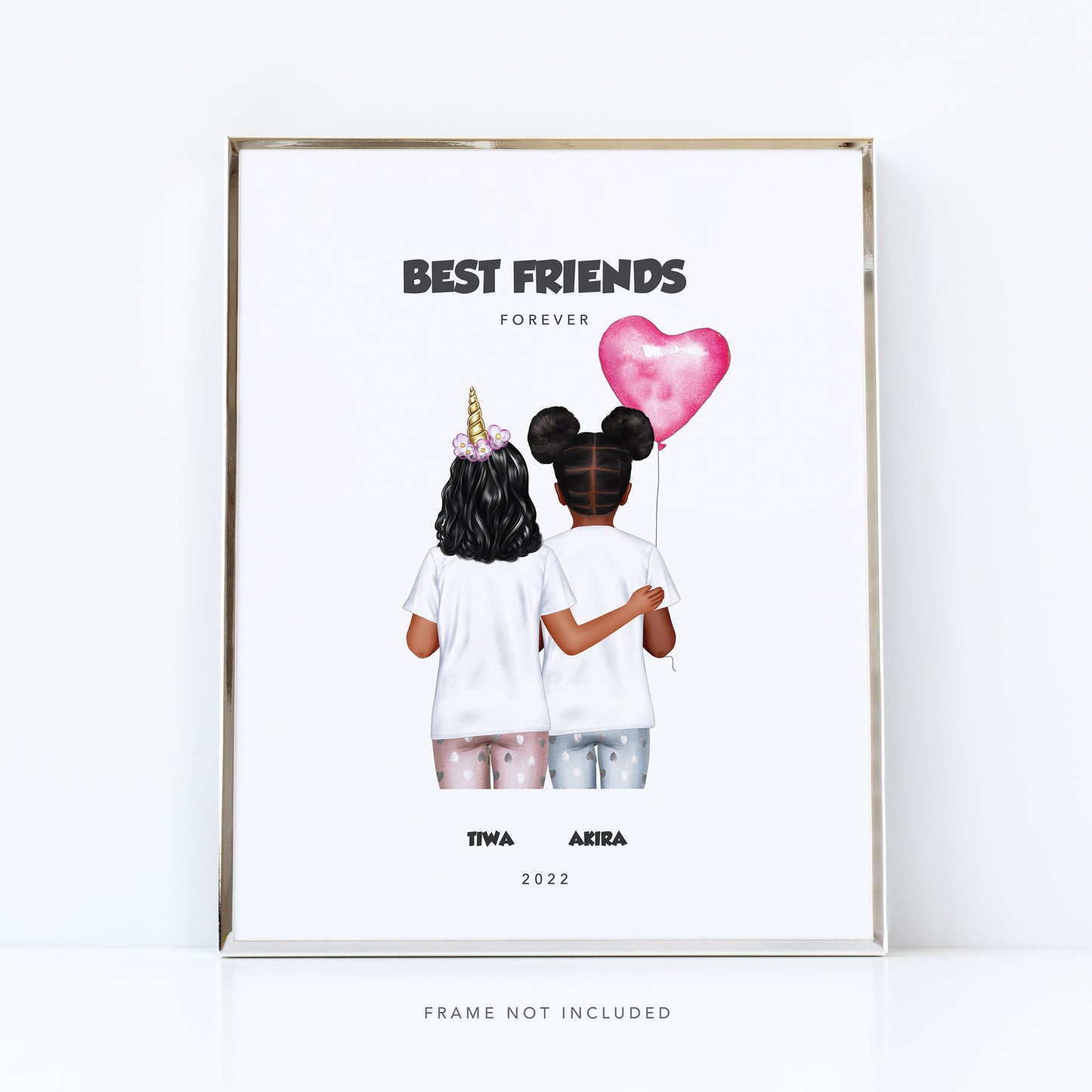 Forever friends print | Group gift for children