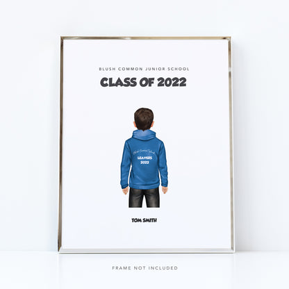 End of year best friends print for Class of 2022