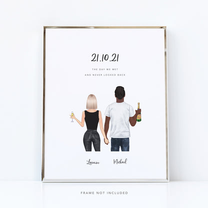Every love story is beautiful couples print