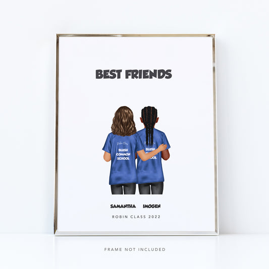 Personalised school bestfriends gift
