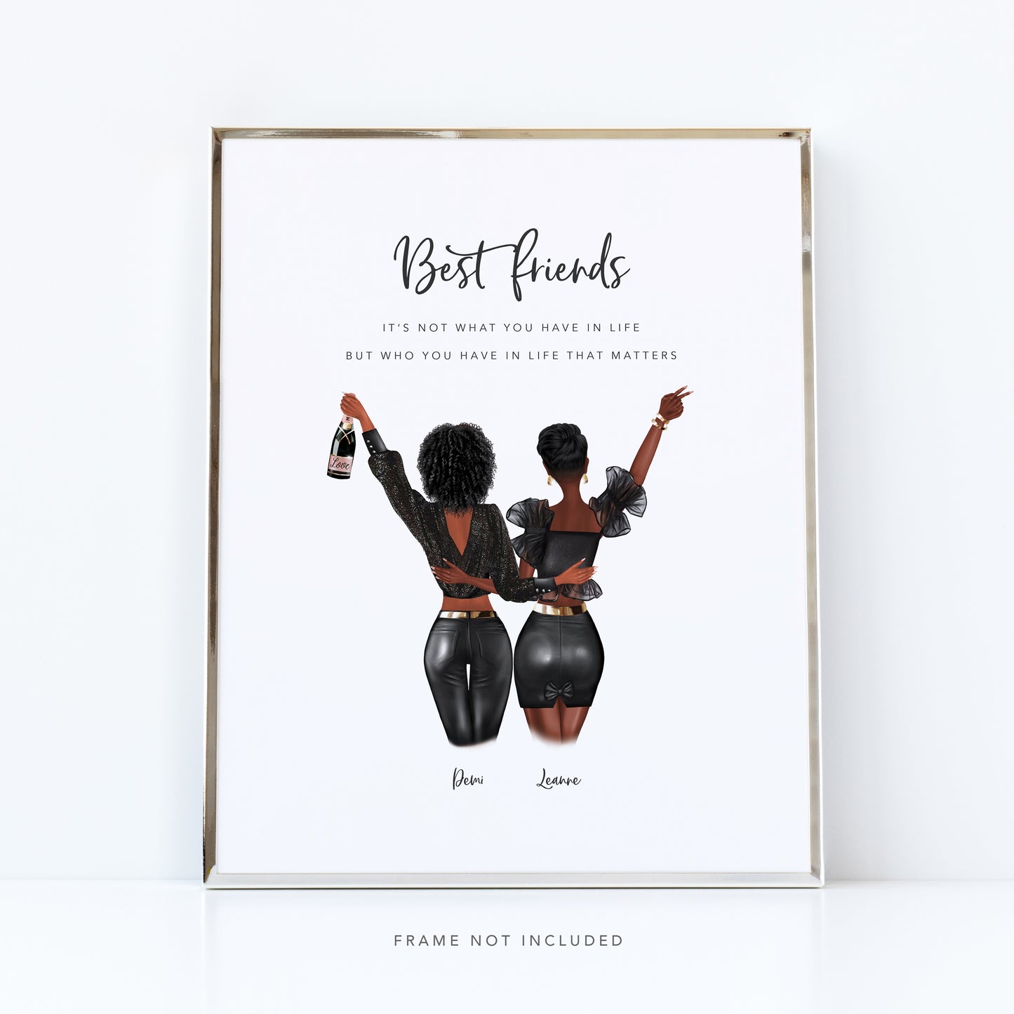 Girls Night Best Friends Print