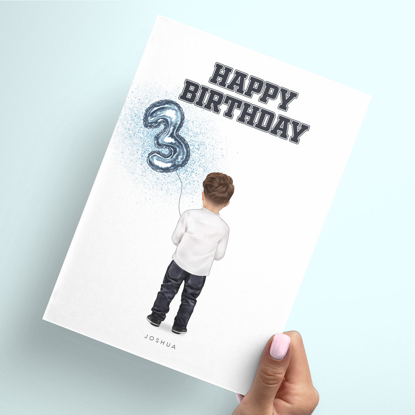 Happy 3rd Birthday card